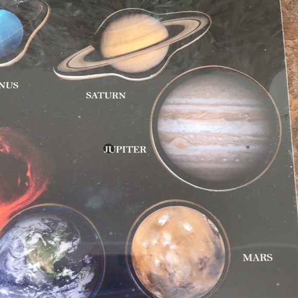 Classic Wood solar system puzzle - Picture 2 of 11